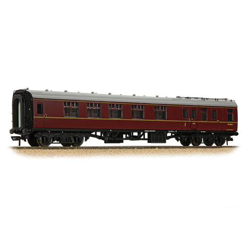 Bachmann 39-226F OO Gauge BR Mk1 BCK Brake Composite Corridor BR Maroon