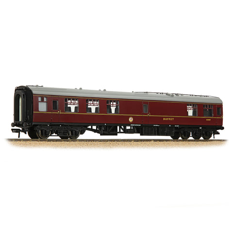 Bachmann 39-261C OO Gauge BR Mk1 RMB Restaurant Miniature Buffet BR Maroon
