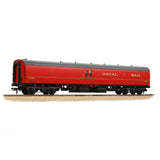 Bachmann 39-421D OO Gauge BR Mk1 POS Post Office Sorting Van Post Office Red (with Net)