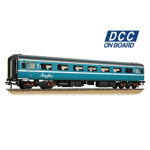 Bachmann 39-651DC OO Gauge BR Mk2F FO First Open Anglia
