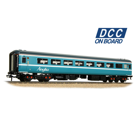 Bachmann 39-676DC OO Gauge BR Mk2F TSO Tourist Second Open Anglia