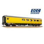 Bachmann 39-689DC OO Gauge BR Mk2F ex-RFB Staff Coach Network Rail Yellow