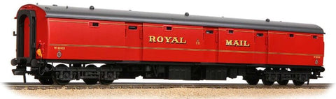 Bachmann 39-770K OO Gauge BR Mk1 POT Post Office Red Stowage Van W80423