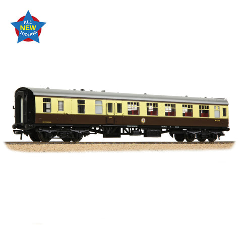 Bachmann 39-802 OO Gauge BR MK1 BSO Brake Second Open BR Chocolate & Cream