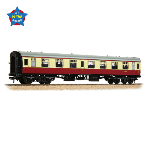 Bachmann 39-825A OO Gauge BR MK1 FO First Open BR Crimson & Cream