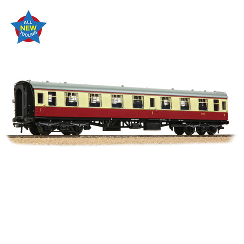 Bachmann 39-825 OO Gauge BR MK1 FO First Open BR Crimson & Cream