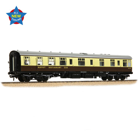 Bachmann 39-851 OO Gauge BR MK1 RB Restaurant Buffet BR Chocolate & Cream