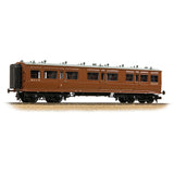 Bachmann 39-861 OO Gauge LNWR 50ft Arc Roof Composite Corridor M&GN Brown