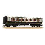 Bachmann 39-870 OO Gauge LNWR 50ft Arc Roof Third Corridor LNWR Dark Claret & White