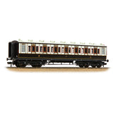 Bachmann 39-870 OO Gauge LNWR 50ft Arc Roof Third Corridor LNWR Dark Claret & White