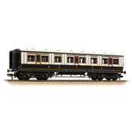 Bachmann 39-870 OO Gauge LNWR 50ft Arc Roof Third Corridor LNWR Dark Claret & White