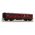 Bachmann 39-883 OO Gauge LNWR 50ft Arc Roof Brake Third Corridor LMS Crimson Lake