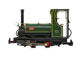 Bachmann 391-056 OO-9 Gauge Quarry Hunslet 0-4-0ST 'Una' Lined Green
