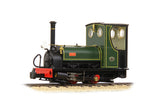 Bachmann 391-056 OO-9 Gauge Quarry Hunslet 0-4-0ST 'Una' Lined Green