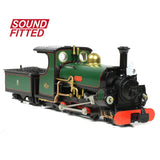 Bachmann 391-135SF OO-9 Gauge Mainline Hunslet 2-4-0STT 'Linda' Ffestiniog Railway Green