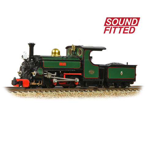 Bachmann 391-135SF OO-9 Gauge Mainline Hunslet 2-4-0STT 'Linda' Ffestiniog Railway Green