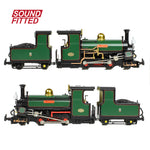 Bachmann 391-136SF OO-9 Gauge Mainline Hunslet 2-4-0STT 'Blanche' Ffestiniog Railway Green