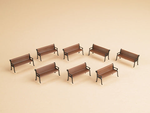 Auhagen 41199 HO/OO Gauge Benches (8)