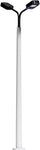 Busch 4139 HO/OO Gauge Concrete Twin Street Lamp