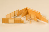 Auhagen 41648 HO/OO Gauge Privacy Fence with Posts Kit