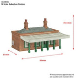 Graham Farish 42-0045G N Gauge Suburban Station Green