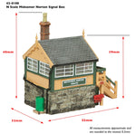 Graham Farish 42-0100C N Gauge Midsomer Norton Signal Box Chocolate and Cream