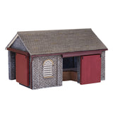 Graham Farish 42-170R N Gauge Scenecraft Shillingstone Goods Shed Red