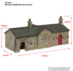 Bachmann 44-000R OO Gauge Oakworth Station Red