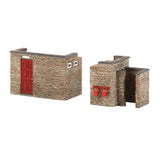 Bachmann 44-0016R OO-9 Gauge Narrow Gauge Station Red