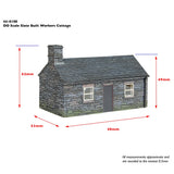 Bachmann 44-0108 OO-9 Gauge Narrow Gauge Slate Built Workers Cottage