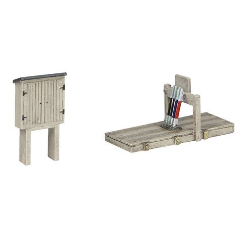 Bachmann 44-0145 OO Gauge Wigmore 4-Lever Open Ground Frame