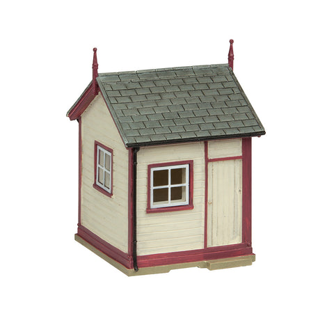 Bachmann 44-0178M OO Gauge Scenecraft GCR Lamp Hut Maroon and Cream