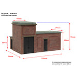 Bachmann 44-0181B OO Gauge Scenecraft Lineside Brick Substation Black