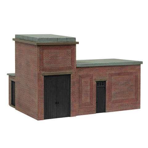 Bachmann 44-0181B OO Gauge Scenecraft Lineside Brick Substation Black