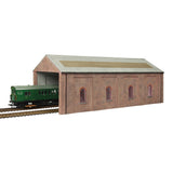 Bachmann 44-0183R OO Gauge Scenecraft Electric Train Depot (Red)