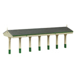 Bachmann 44-0188A OO Gauge S&DJR Wooden Canopy Green and Cream