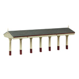 Bachmann 44-0188B OO Gauge S&DJR Wooden Canopy Chocolate and Cream