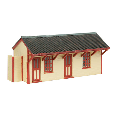 Bachmann 44-0192R OO Gauge Light Railway Station Building - Red