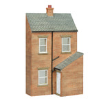 Bachmann 44-0216W OO Gauge Scenecraft Low Relief Rear of Terrace, Right Hand Door White