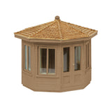 Bachmann 44-0536B OO Gauge Octagonal Summer House - Brown