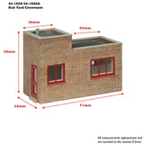 Bachmann 44-1020A OO Gauge Rail Yard Crewroom - Green