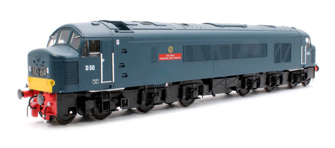 Heljan 45103 OO Gauge Class 45 D50 The King's Shropshire Light Infantry BR Blue