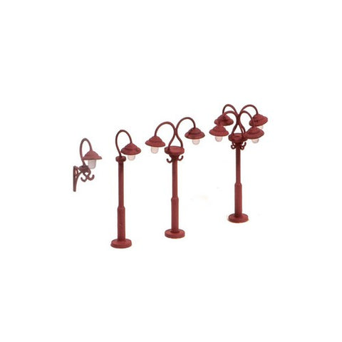 Ratio 453 OO Gauge Swan Necked Lamps (New)