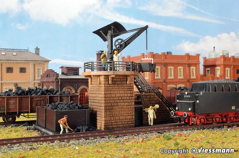 Vollmer 5718 HO Gauge Small Coaling Tower with Crane Kit