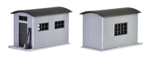 Vollmer 5743 HO Gauge Corrugated Sheds (3) Kit