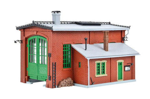 Vollmer 5750 HO Gauge Single Track Engine Shed Kit