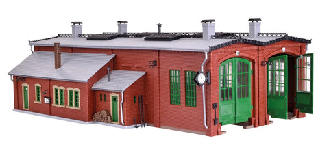 Vollmer 5752 HO Gauge Twin Stall Engine Shed Kit