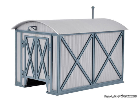 Vollmer 5761 HO Gauge Small Engine Shed Kit