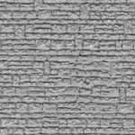Vollmer 46031 HO Gauge Grey Stone Wall Plastic Sheet