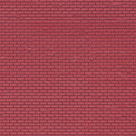 Vollmer 46033 HO Gauge Red Brick Plastic Sheet